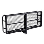 Car Roof Rack Foldable Hitch Basket Cargo Carrier 152Cm Black