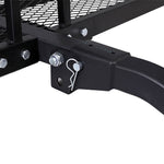 Car Roof Rack Foldable Hitch Basket Cargo Carrier 152Cm Black