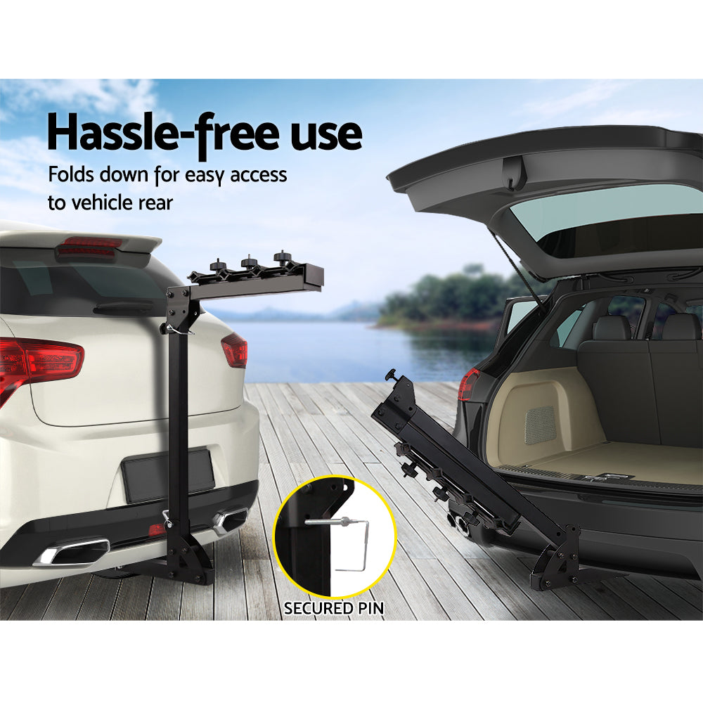 22 Inch 4 Bike Foldable Rear Car Bike Rack