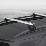 Adjustable Car Roof Rack 1390mm Aluminium Silver