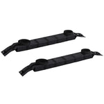 Soft Car Roof Rack 116Cm Kayak Luggage Carrier Adjustable Strap Black