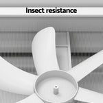 Caravan Roof Vent Hatch Black/White