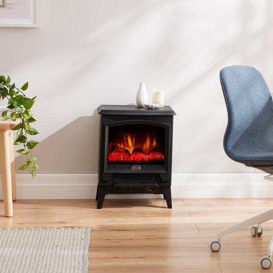 Portable Electric Stove Black Cast Iron