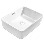 Bathroom Basin Ceramic Vanity Sink Hand Wash Bowl White