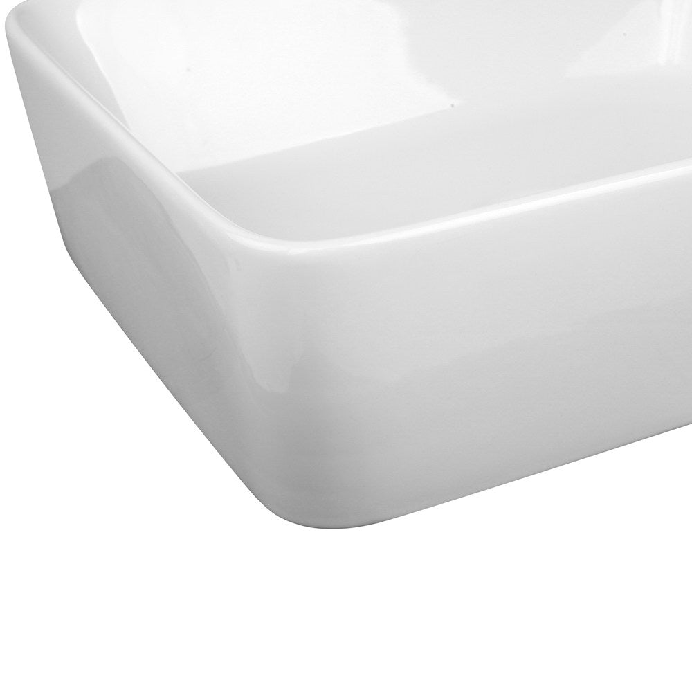 Bathroom Basin Ceramic Vanity Sink Hand Wash Bowl White