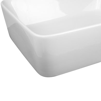 Bathroom Basin Ceramic Vanity Sink Hand Wash Bowl White