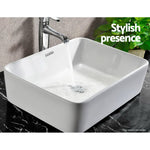 Bathroom Basin Ceramic Vanity Sink Hand Wash Bowl White