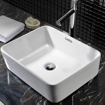 Bathroom Basin Ceramic Vanity Sink Hand Wash Bowl White