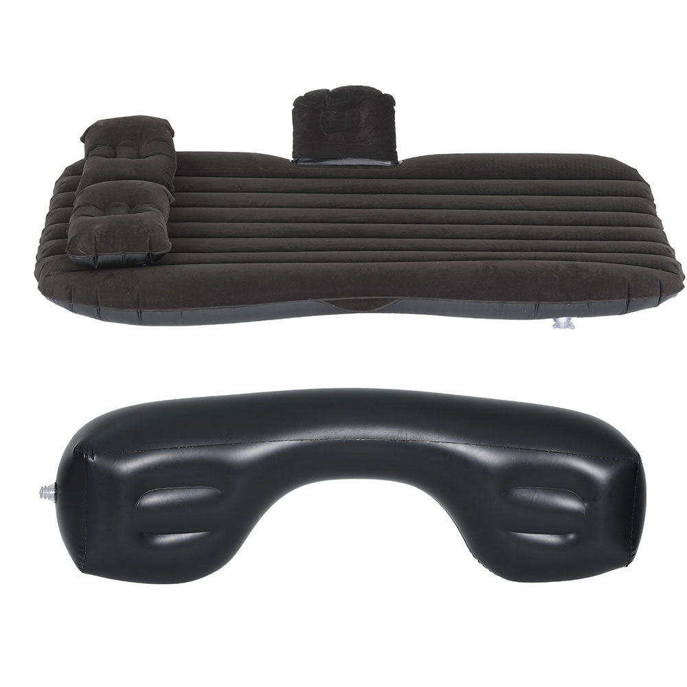 Car Mattress Inflatable Back Seat Camping Bed Black/Grey/Beige