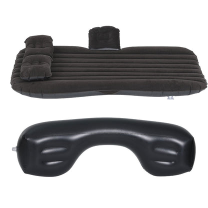 Car Mattress Inflatable Back Seat Camping Bed Black/Grey/Beige