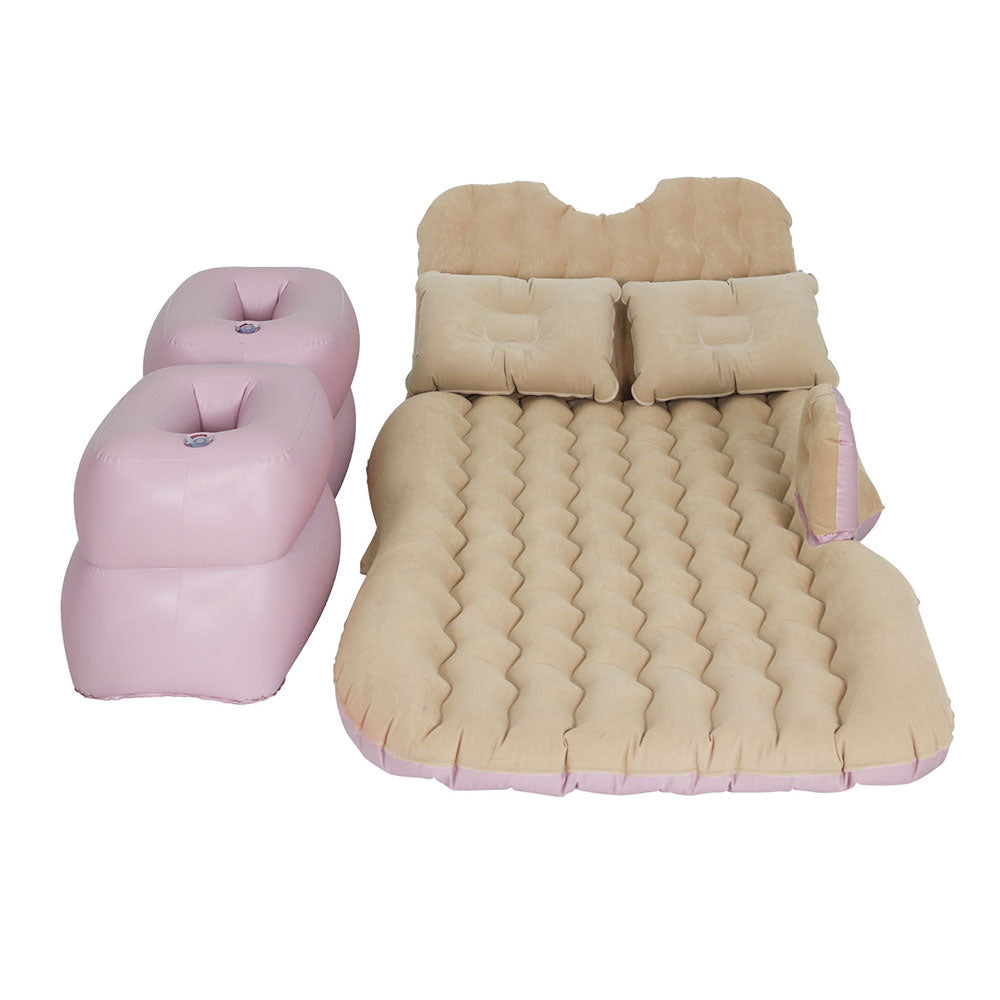Car Mattress Inflatable Back Seat Camping Bed Black/Grey/Beige