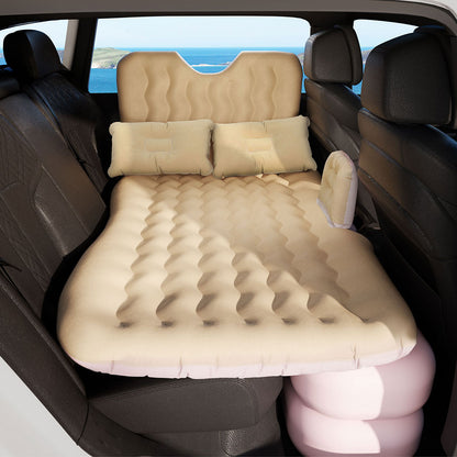Car Mattress Inflatable Back Seat Camping Bed Black/Grey/Beige