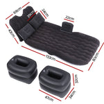 Car Mattress Inflatable Back Seat Camping Bed Black/Grey/Beige