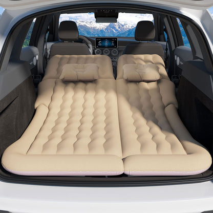 Car Mattress Inflatable Back Seat Camping Bed Black/Grey/Beige
