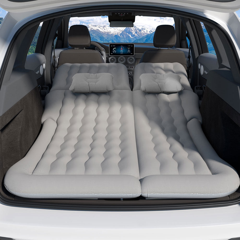 Car Mattress Inflatable Back Seat Camping Bed Black/Grey/Beige