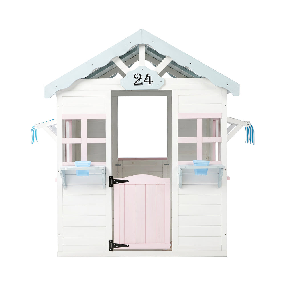 Wooden Cubby House Outdoor 106x106x140cm