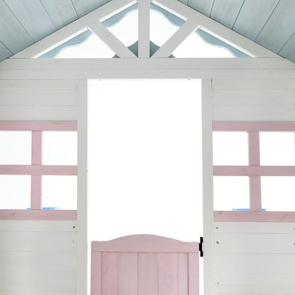 Wooden Cubby House Outdoor 106x106x140cm