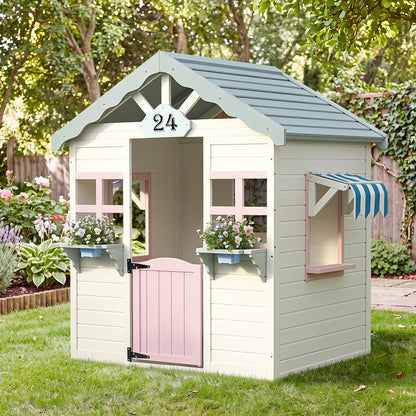 Wooden Cubby House Outdoor 106x106x140cm