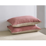 Sheet Set Cotton Sheets Queen Vanilla Rhubarb