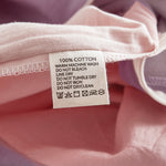 Cotton Bed Sheets Set Single Cover Pillow Case Pink Purple