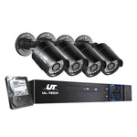 1080P CCTV Camera Home Security System DVR Outdoor HD Night Vision 4TB