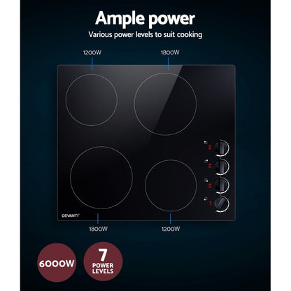 Electric Ceramic Cooktop 60Cm