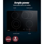 Electric Ceramic Cooktop 77Cm