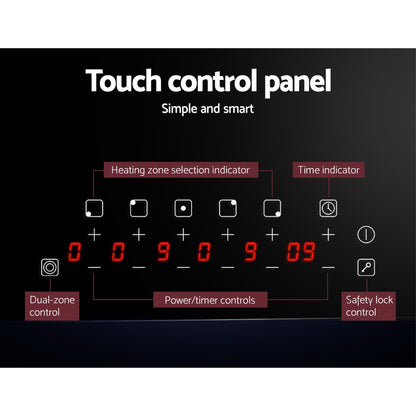 Electric Ceramic Cooktop 90Cm
