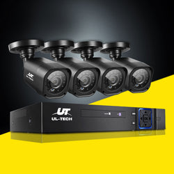 8Ch Dvr 4 Cameras Advanced Surveillance Solution