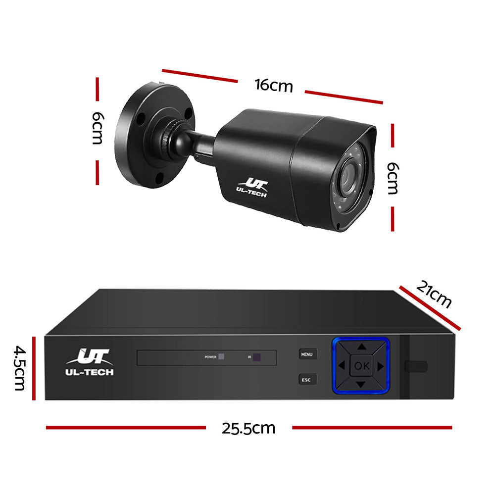 8Ch Dvr 8 Cameras Complete Hd Surveillance Package
