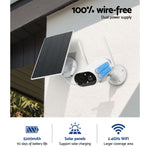 Wireless Security IP Battery Outdoor CCTV Solar Panel 3MP