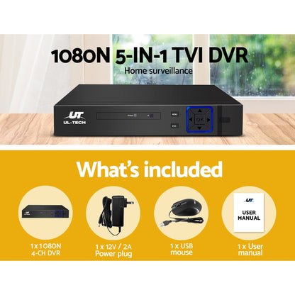 8Ch Dvr 1080P 5In1 Cctv Video Recorder