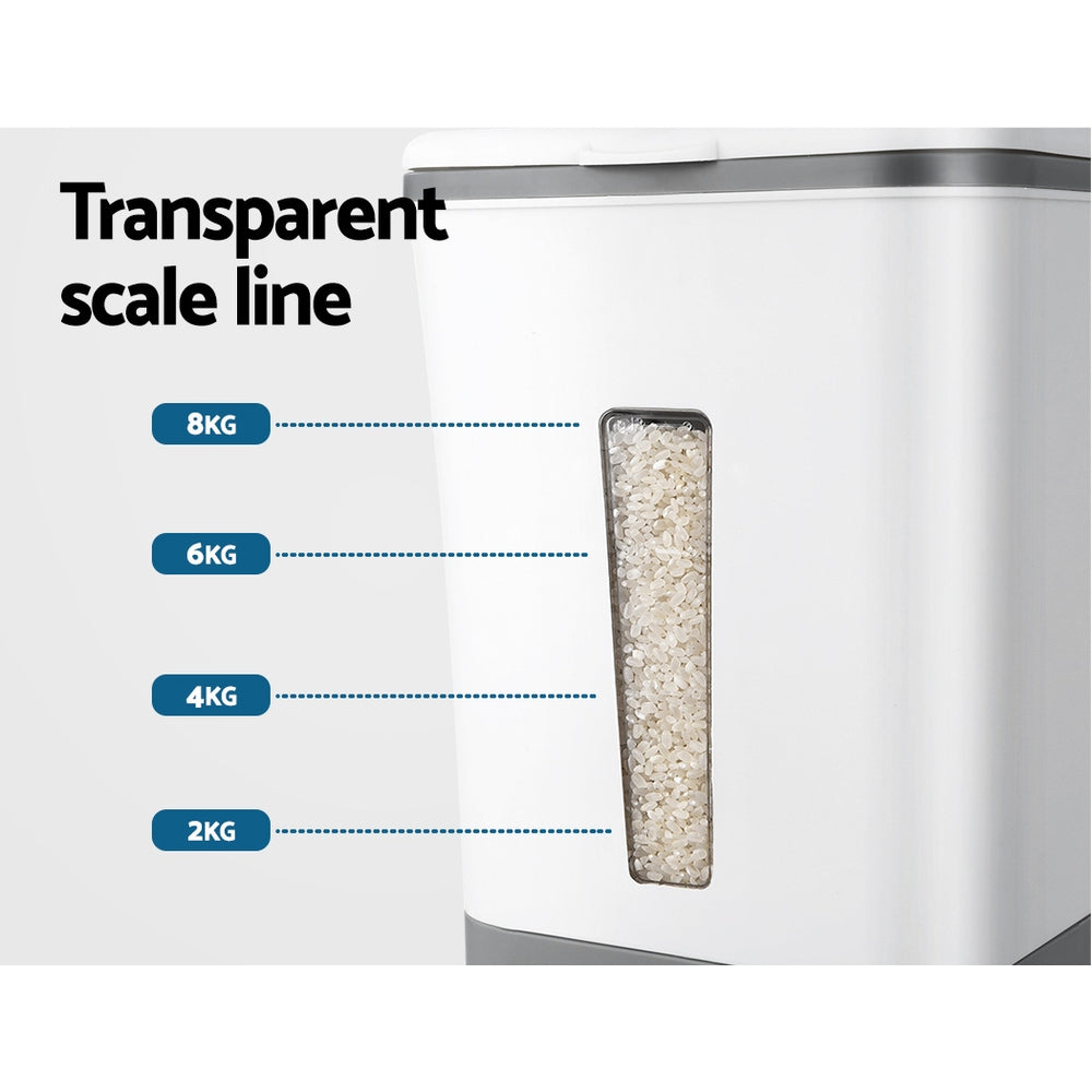 Rice Cereal Dispenser Grain Container 12KG