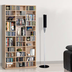 Bookshelf Cd Storage Rack - Bert Oak
