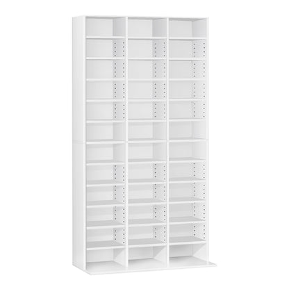 Bookshelf Cd Storage Rack - Bert White