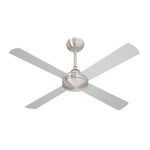 52'' Ceiling Fan AC Remote Control Timer 4 Blades