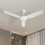 52'' Ceiling Fan DC 3 ABS Blades Remote Control Timer