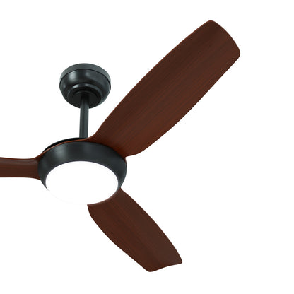 52" Ceiling Fan with Light DC Remote Control 5 Speed