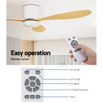 52 LED - Remote Control DC Fan with 5-Speed Timer