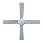 Devanti 52'' Ceiling Fan w/Light w/Remote Timer - Silver