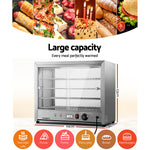 Commercial Food Warmer Hot Display Showcase Cabinet 64Cm
