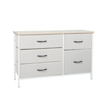 Ergonomic Storage Cabinet Tower Chest of Beige  Scandi Inspired