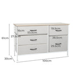 Ergonomic Storage Cabinet Tower Chest of Beige  Scandi Inspired