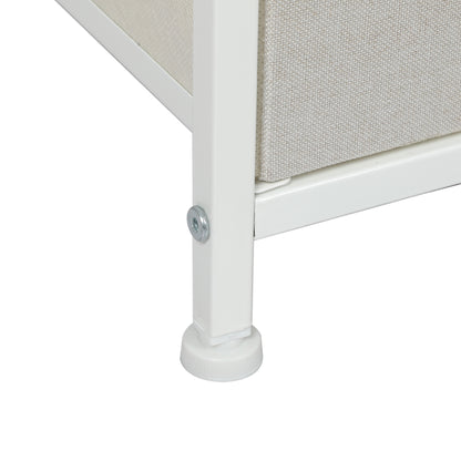 Ergonomic Storage Cabinet Tower Chest of Beige  Scandi Inspired