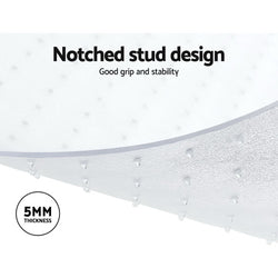 Chair Mat Carpet Floor Protectors PVC Home Office Room Mats 120x90 cm