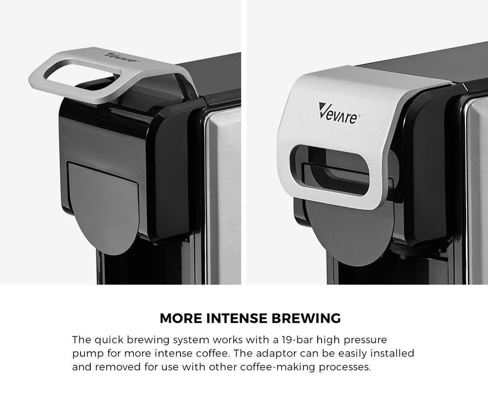 Capsule Coffee Machine 5 in 1 19Bar Nespresso Pod And K-Cup Maker