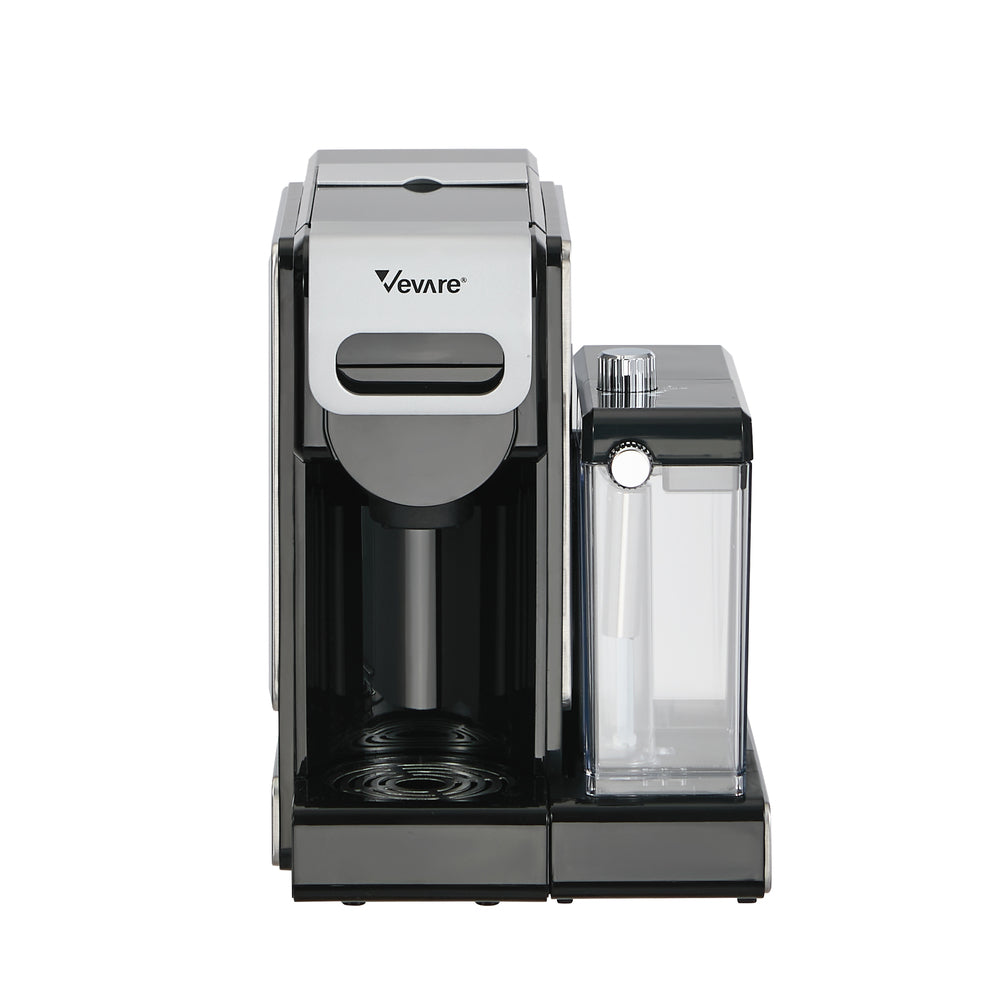 Capsule Coffee Machine 5 in 1 With Milk Frother Nespresso Pod Maker