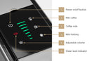 Capsule Coffee Machine 5 in 1 With Milk Frother Nespresso Pod Maker