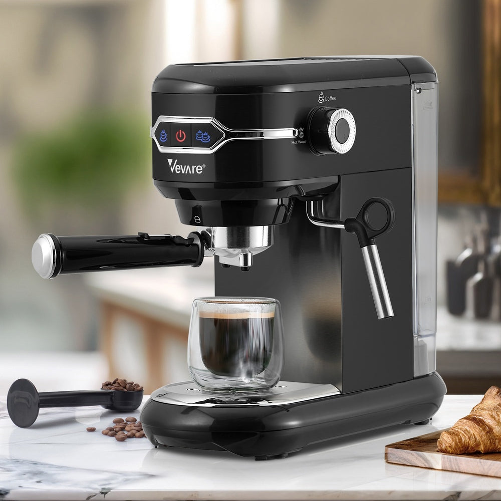 Espresso Capsule Coffee Machine Milk Frother | HomeAndLiving