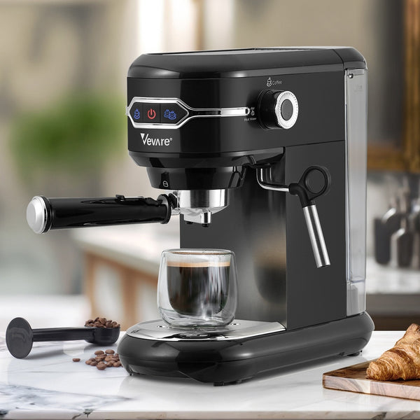  Espresso Capsule Coffee Machine Milk Frother | HomeAndLiving